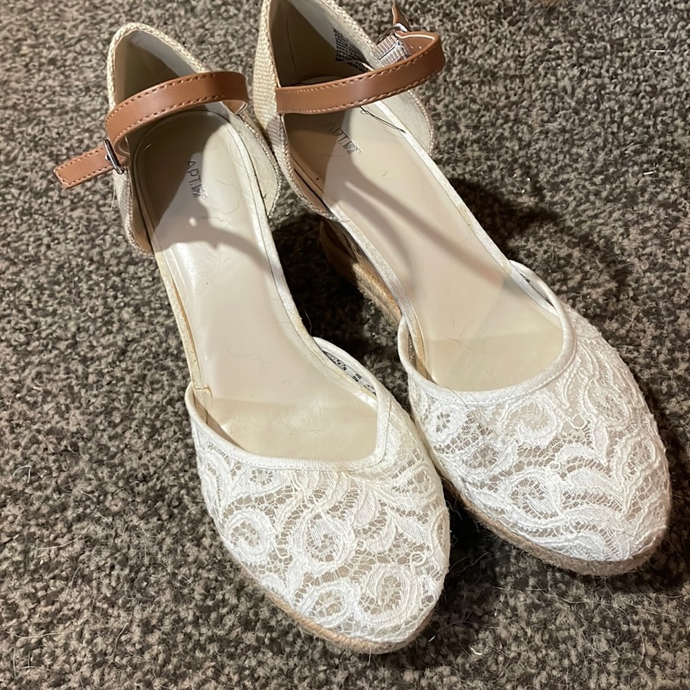 Apt 9 wedge heels